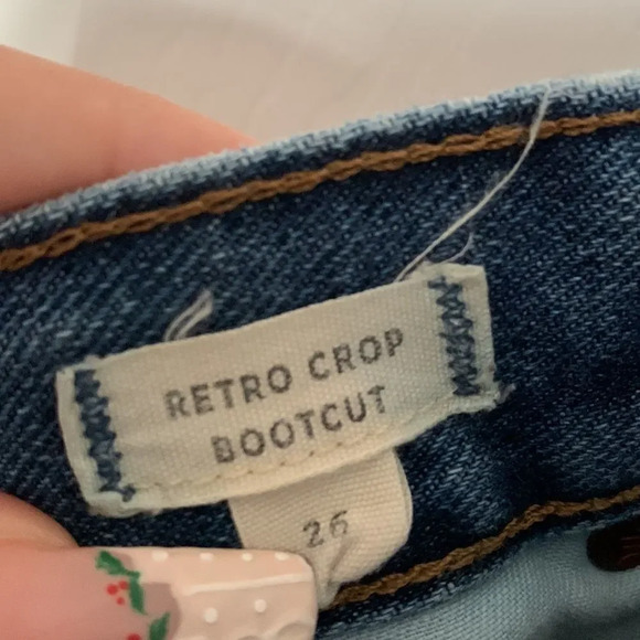 Madewell Retro Crop Bootcut Jeans - Picture 9 of 9